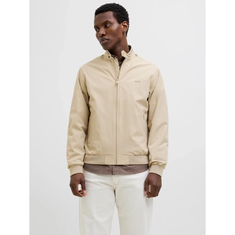 Jack&Jones men's jacket JPRBLUBRAD BOMBER JACKET SN 12273393 WHITE PEPPER Jack&Jones