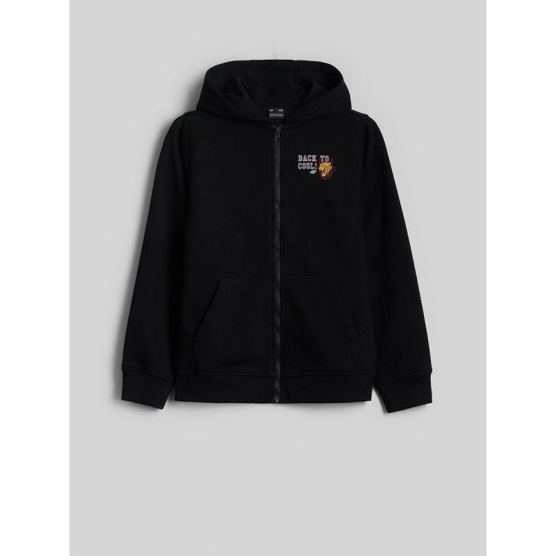 Boys' Regular-Fit Hooded Sweatshirt Jacket 4F 4FJRAW26TSWSM3195-20S