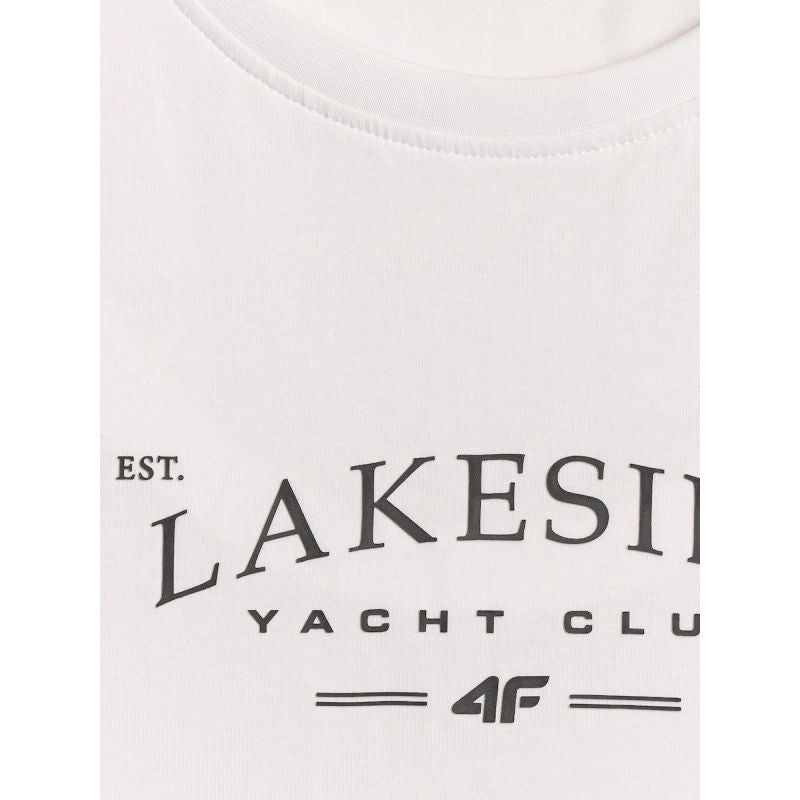 Men's regular sleeveless T-shirt with print 4F 4FRSS26TSLEM331-10S 4f