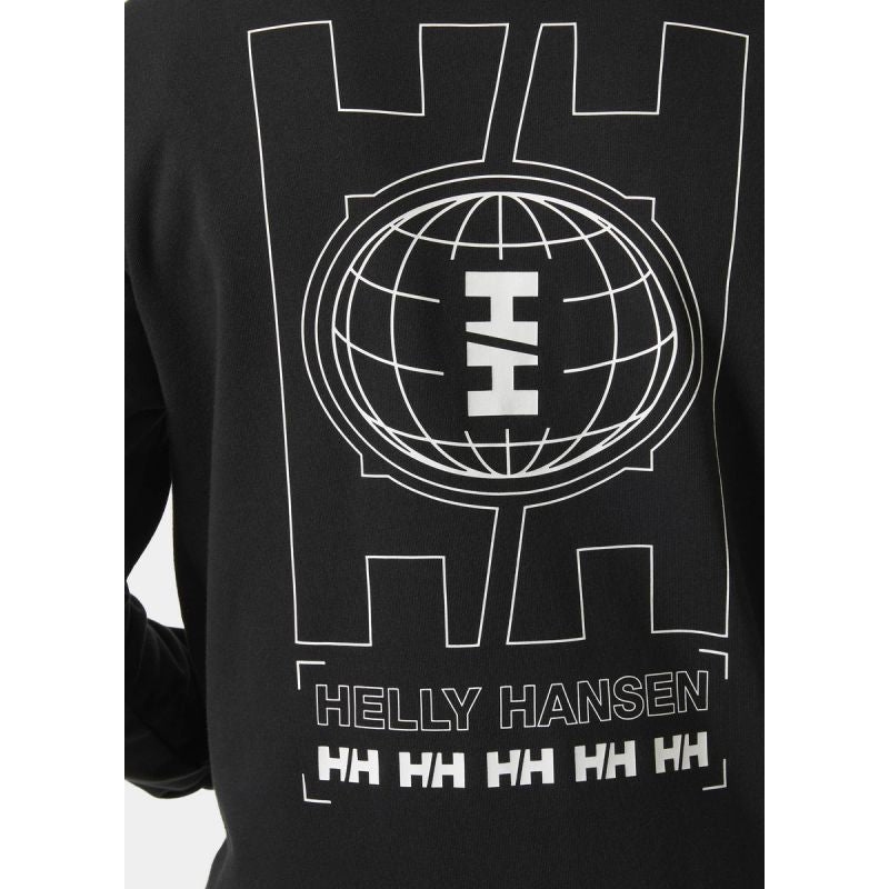 Helly Hansen Core Graphic Sweat Hoodie M 53924 993 Clothing/Outdoor/Helly Hansen Your Sports Performance