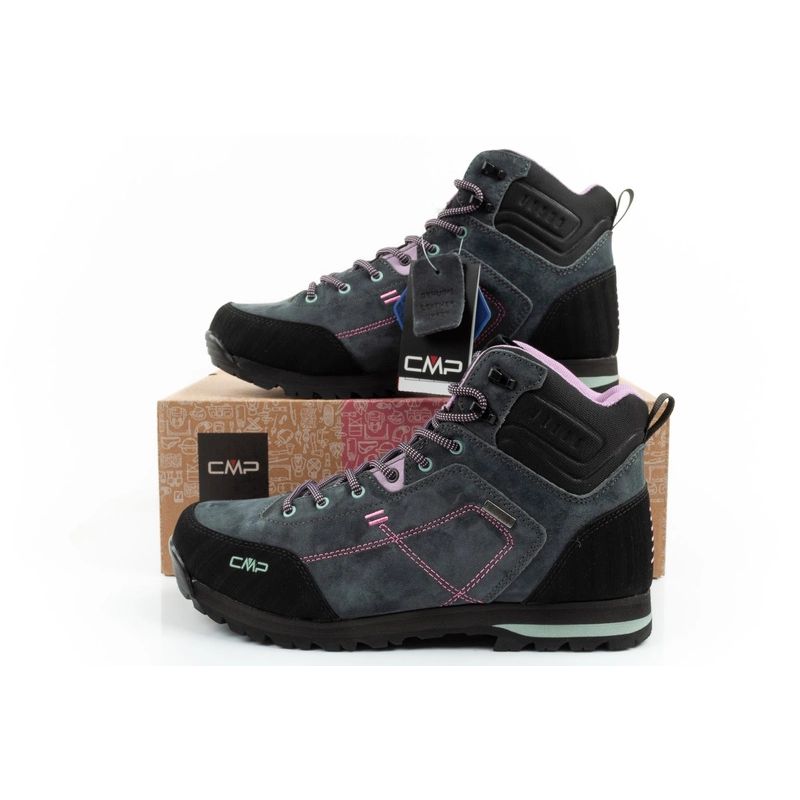 CMP Alcor women's trekking shoes leather durable waterproof ankle boots gray In preparation Your Sports Performance