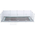 Indoor run, for guinea pigs/rabbits, white, 140 x 35 x 70 cm Dla małych zwierząt/Kojce i wybiegi Your Sports Performance