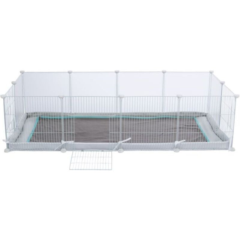 Indoor run, for guinea pigs/rabbits, white, 140 x 35 x 70 cm Dla małych zwierząt/Kojce i wybiegi Your Sports Performance