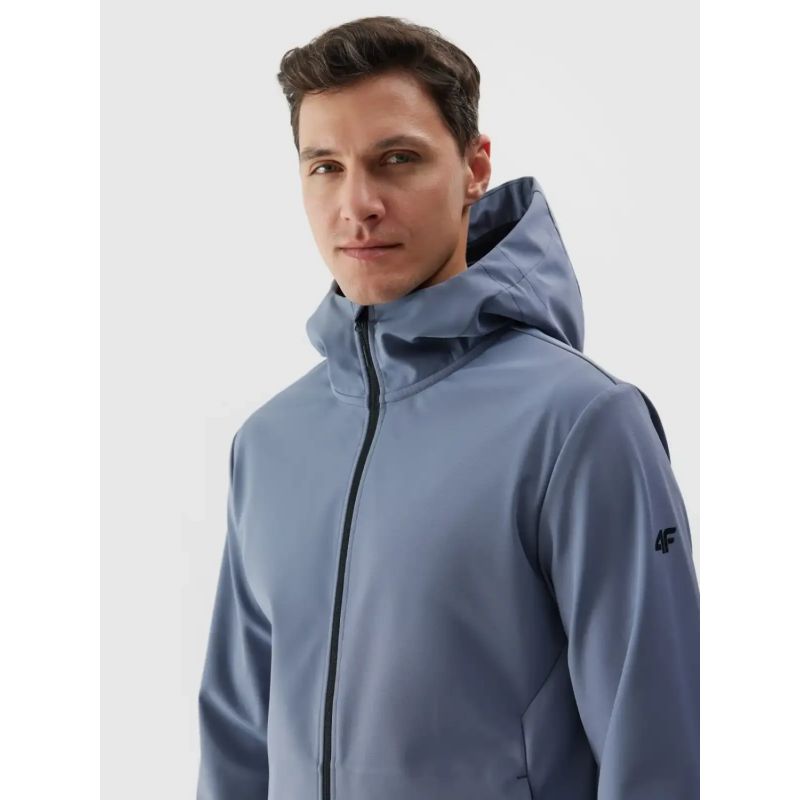 Windproof softshell jacket 4F M 4FWAW24TSOFM283-32S Clothing/Outdoor 4F