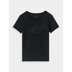 Slim T-shirt with print for women 4F 4FWMM00TTSHF1846-20S *Kategoria tymczasowa Your Sports Performance