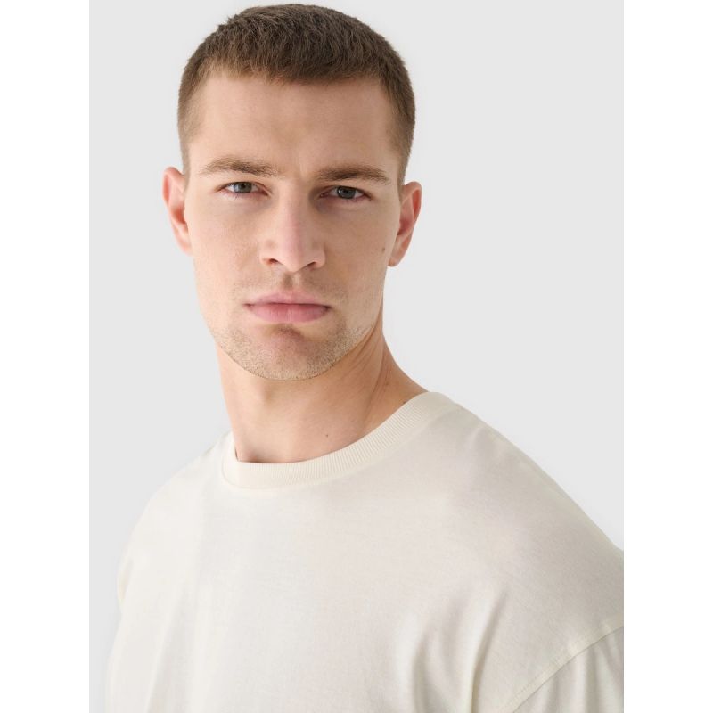 Men's oversize longsleeve with print 4F 4FRAW24TLONM507-83S 4f