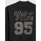 Girls' loose sweatshirt without hood 4F 4FJRSS26TSWSF2626-20S