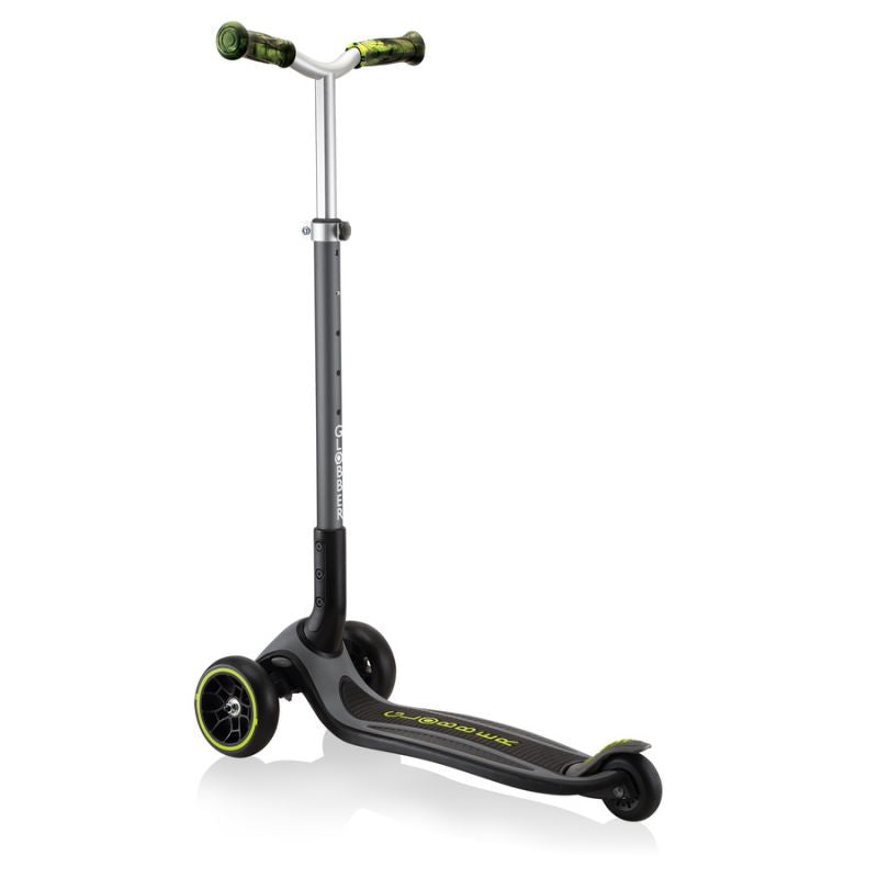 Globber Master Prime 3-Wheel Scooter / Black - Lime Green 664-106 Accessories/Skating/Hulajnogi Your Sports Performance