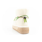 Women's winter snow boots D.Franklin fashionable fur insulated ankle boots beige green D.Franklin