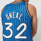 Mitchell & Ness Men's T-Shirt Orlando Magic NBA Swingman Road Jersey Magic 94 Shaquille O'Neal SMJYGS18193-OMAROYA94SON In preparation Your Sports Performance