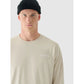 Men's oversized longsleeve with print 4F 4FRAW24TLONM502-12S 4f