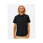 RIP CURL Hula Breach S/S Shirt Black
