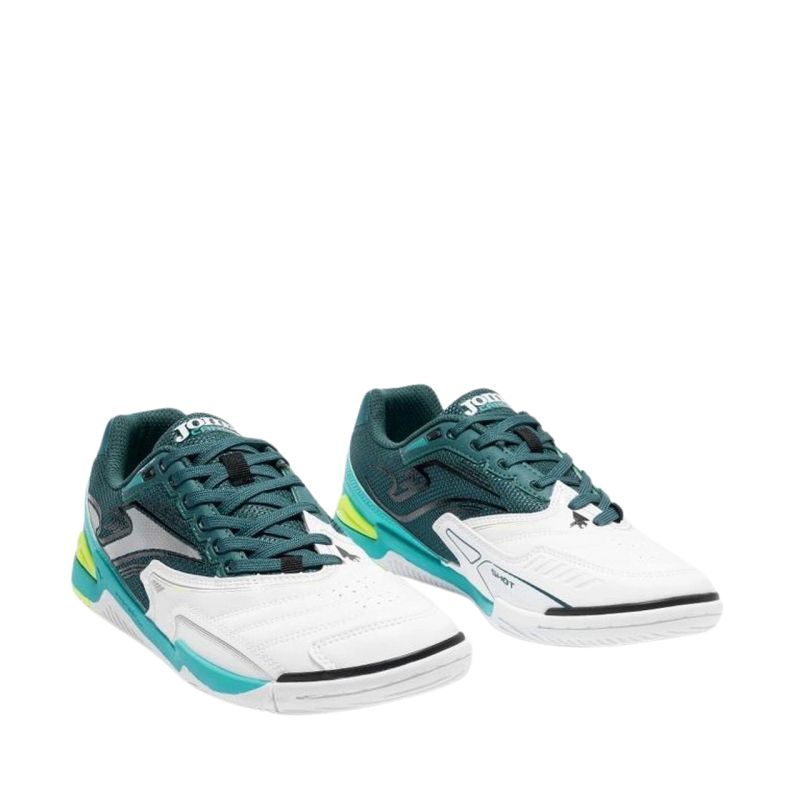 Joma Cancha 2602 Indoor Football Shoes white-green CANS2602IN