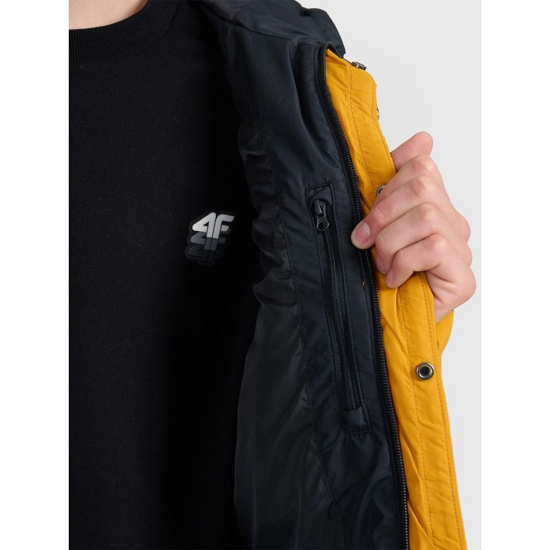 Men's synthetic-filled down jacket 4F 4FRAW25TDJAM0795-74S