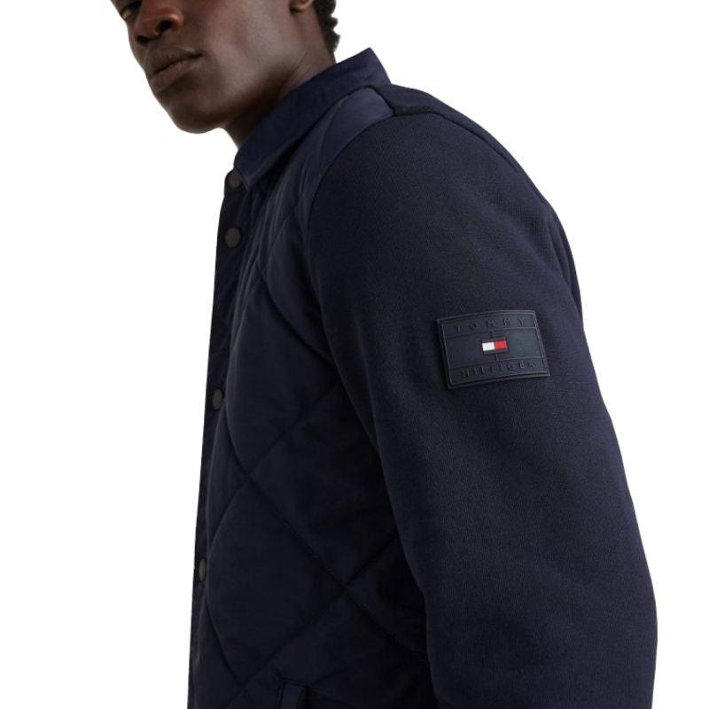 Tommy Hilfiger Mix Media Quilted Coach Jacket M MW0MW27894 Clothing/Lifestyle/Tommy Jeans Tommy Hilfiger