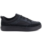 Men's casual leather sneakers, black, Big Star UU174118