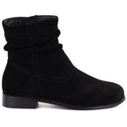 Women’s black unlined leather ankle boots Potocki JE19480