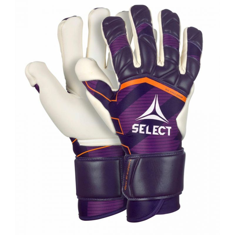 SELECT 88 Pro Grip Goalkeeper Gloves Purple/White In preparation Your Sports Performance