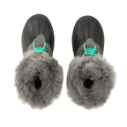 Lee Cooper winter boots for children, turquoise, insulated snow boots