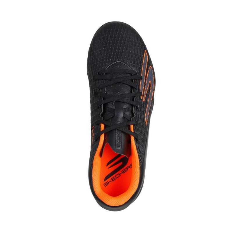 Skechers SKX_2 Kids' Soccer Shoes Black and Orange 252164L Footwear Your Sports Performance
