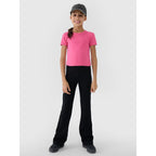Girls' basic t-shirt top 4F 4FJWSS25TTSHF1852-54S *Kategoria tymczasowa Your Sports Performance