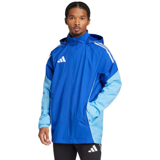 Men's adidas Tiro 25 Competition All-Weather Jacket Blue JI8930 In preparation Adidas