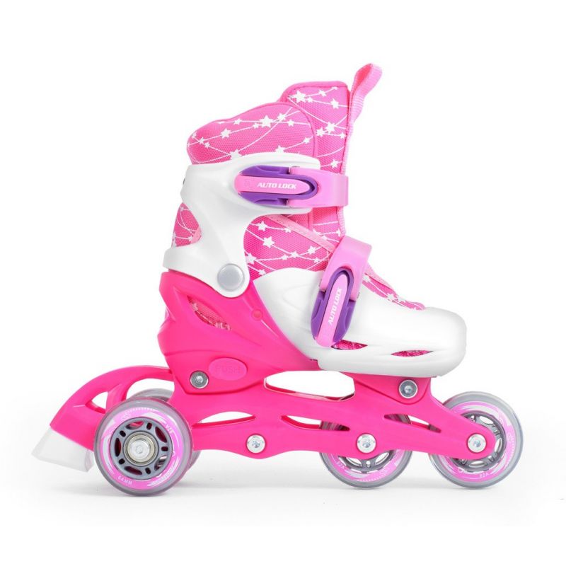 SMJ Sport Combo Pink LED set: 2in1 roller skates HS-TNK-000009549 Accessories/Skating/Rolki (pozostałe) Your Sports Performance
