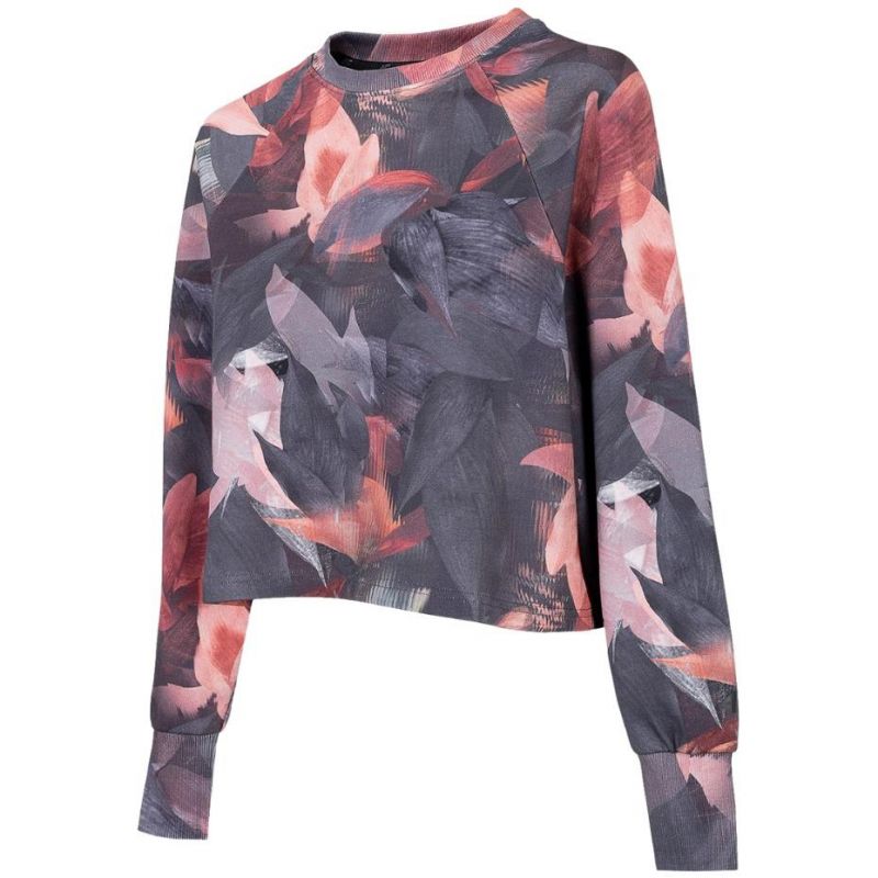 4F multicolor allover sweatshirt W H4Z22 BLD034 90A Clothing/Outdoor 4F