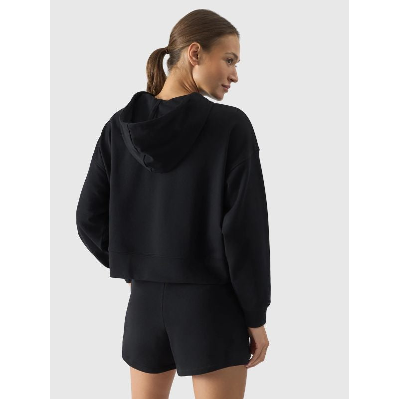 Women's sweatshirt with hood, open, 4F 4FWSS24TSWSF1003-20S *Kategoria tymczasowa Your Sports Performance