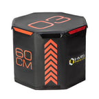 Set of three HMS Premium octagonal plyometric boxes PYOBS01 In preparation Your Sports Performance