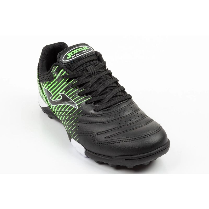 Joma men's sports shoes Maxima 2601 TF turf football shoes black