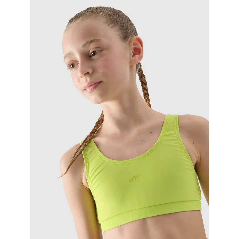 Girls' two-piece swimsuit 4F JUNIOR 4FJWMM00UBKSF027-45S *Kategoria tymczasowa Your Sports Performance