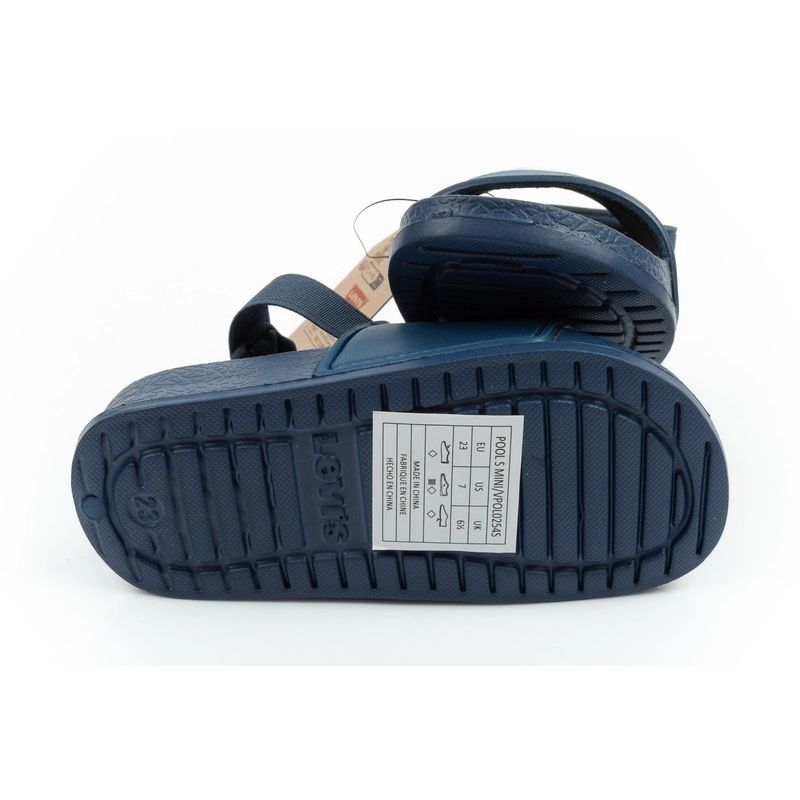 Levi's Pool S Mini Boys Navy Blue Sandals Levis