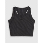 Women's quick-drying training crop top 4F 4FWSS25TFSLF413-20S *Kategoria tymczasowa Your Sports Performance