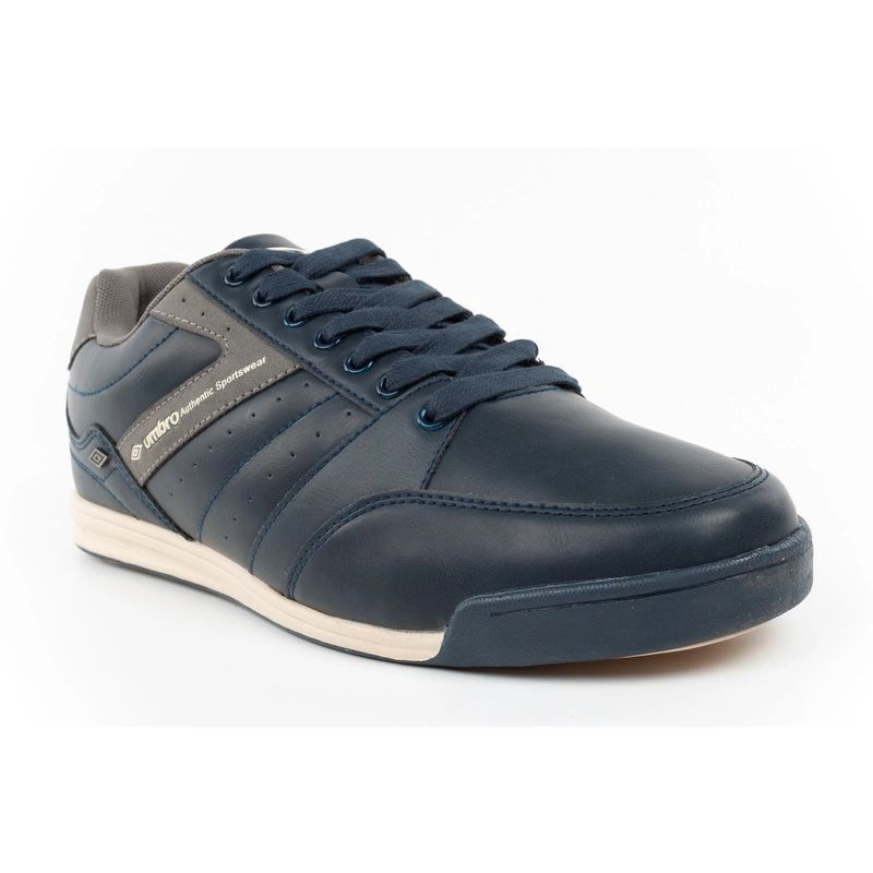 Umbro Uriel Men’s Sports Shoes, Navy Sneakers with Grey Details