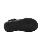 Lee Cooper women's shoes with velcro straps for summer beach sandals, lightweight black Lee Cooper