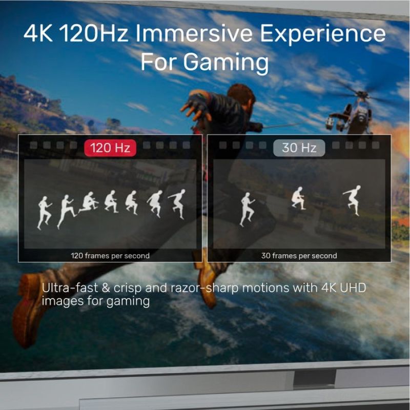 UNITEK CABLE HDMI 2.1, 8K 60HZ, 4K 120HZ, 5M, C140W Kable i adaptery/Kable HDMI Your Sports Performance