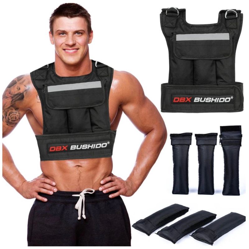 Weighted Training Vest 6 Inserts (Empty)