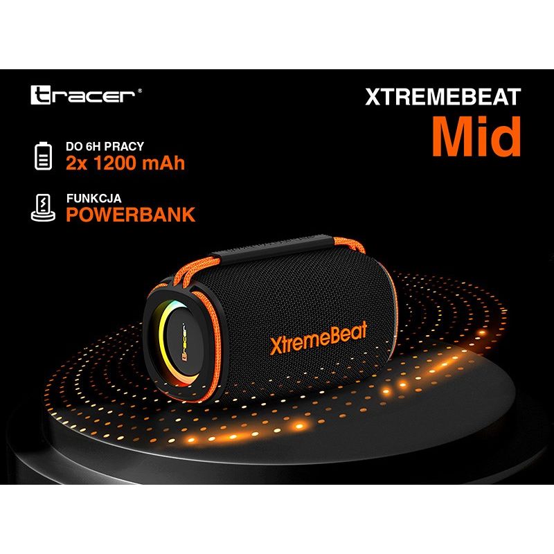 TRACER TWS XTREMEBEAT MID BLUETOOTH RGB SPEAKER In preparation Your Sports Performance