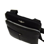 Aeronautica Militare Fly Men's Shoulder Bag Messenger Bag Black - AM-392 Akcesoria i sprzęt koszykarski/Torby i plecaki Your Sports Performance