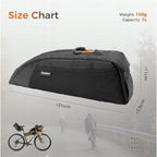 Qunature bicycle frame bag black 1l Qunature/Akcesoria Rowerowe/Torba Your Sports Performance