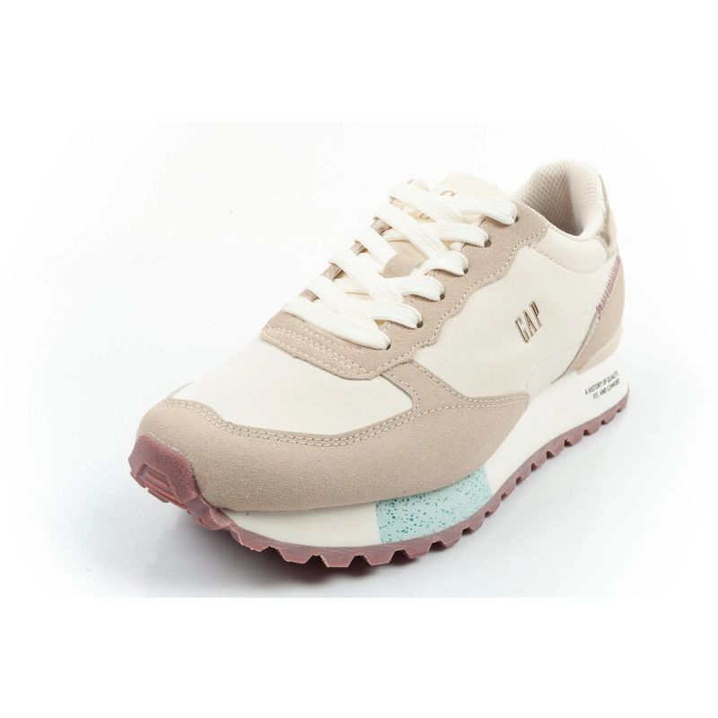 Gap women's sports shoes Osaka beige sneakers comfortable fashionable Your Sports Performance
