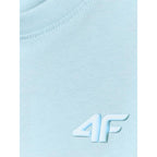 Girls' loose plain T-shirt 4F 4FJRSS26TTSHF3984-33S