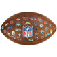 Wilson NFL Official Throwback 32 Team Logo Ball WTF1758XBNF32 Accessories/Balls/American Football Your Sports Performance