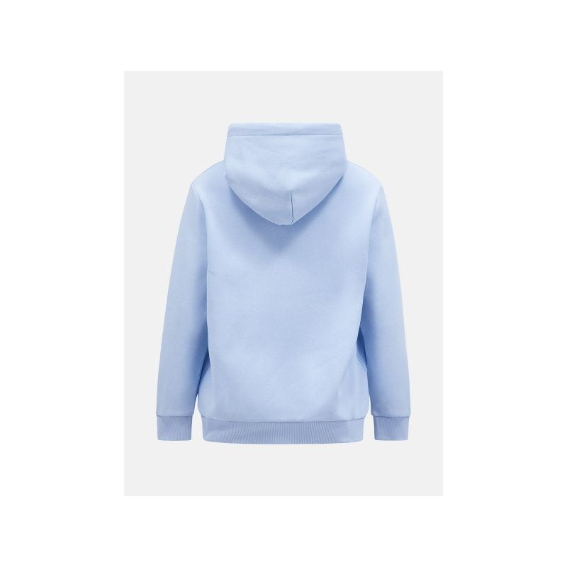 Peak Performance W Original Small Logo Hoo Sweatshirt Blue Peak Performance