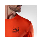 ROSSIGNOL M Graphic Active Tee orange men's t-shirt