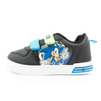 Leomil Sonic children's sports shoes, lightweight sneakers with Velcro, black Leomil
