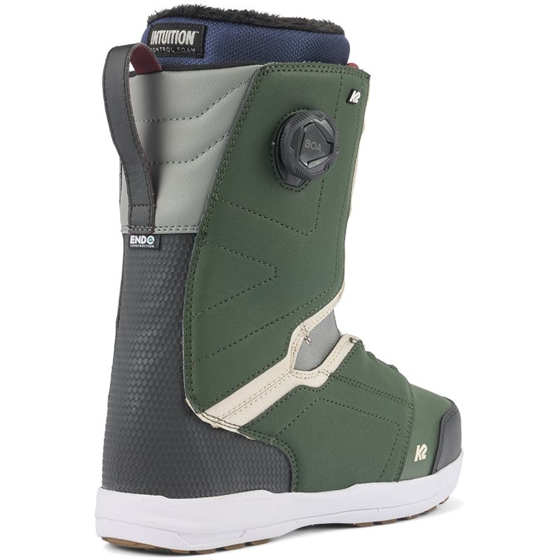 K2 HANFORD Green Snowboard Boots