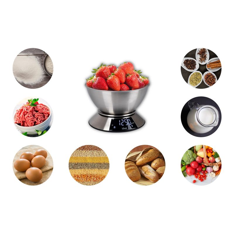 IDEAL IK3701 KITCHEN SCALE AGD - Produkty/Wagi kuchenne Your Sports Performance
