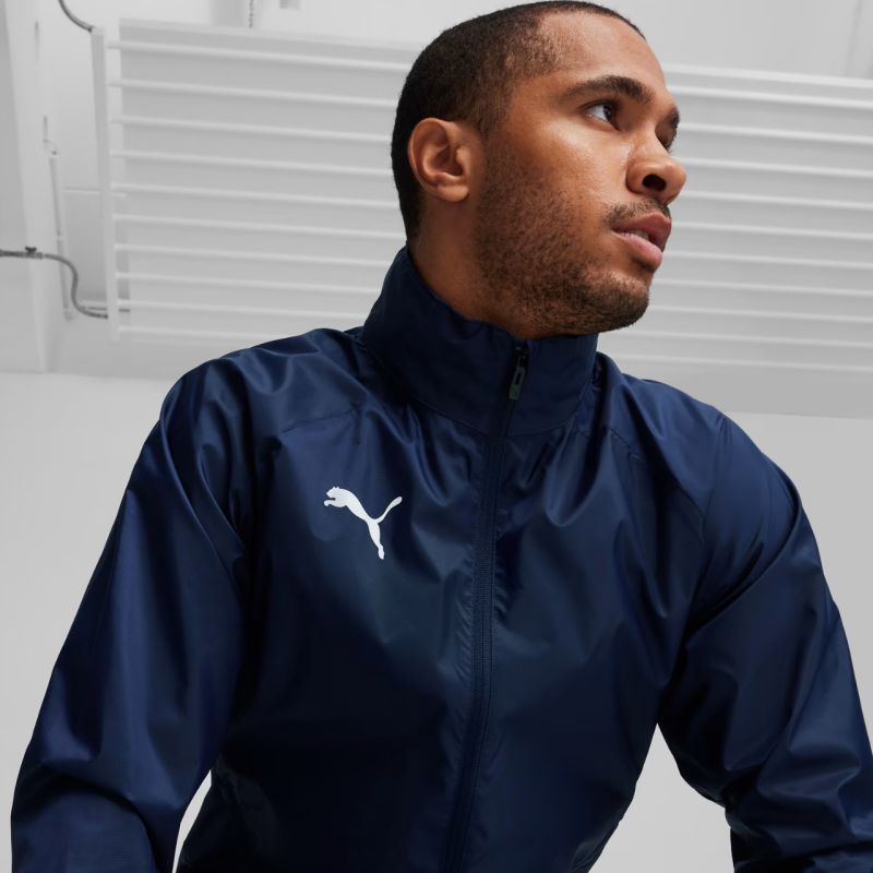 Puma Team Goal All Weather Men's Jacket Navy Blue 659038 06 Puma